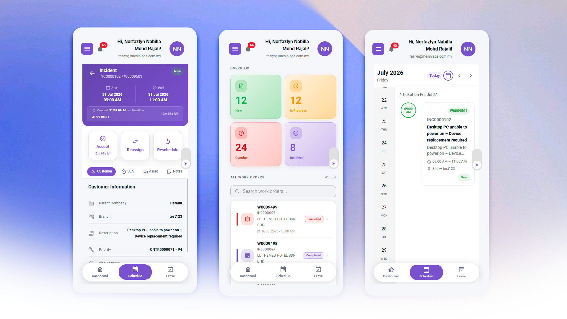 SmartDesk centralised service operations platform
